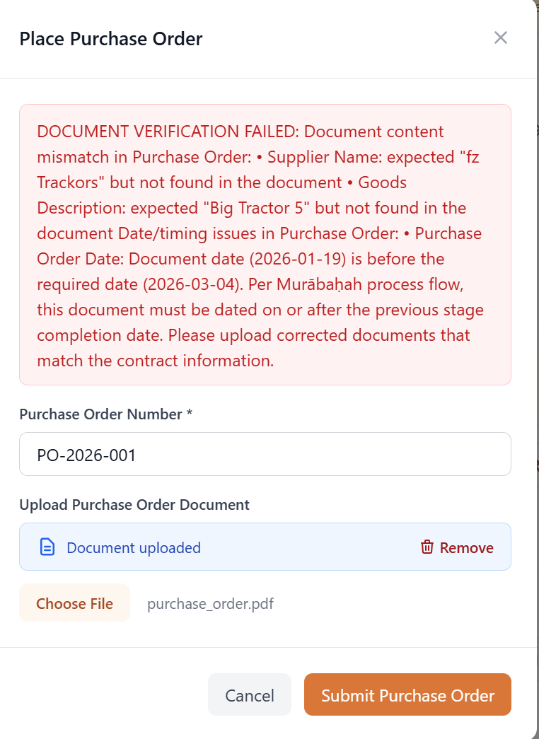 AI-Powered Document Verification